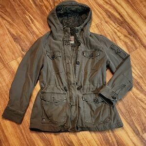 Levi's Khaki Utility Jacket for Women